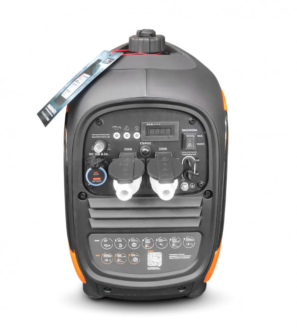 Генератор инверторный бесшумный VILLARTEC GI 308S(3/3.3 кВт, 143.6 см3, ручной стартер, 4-тактн)