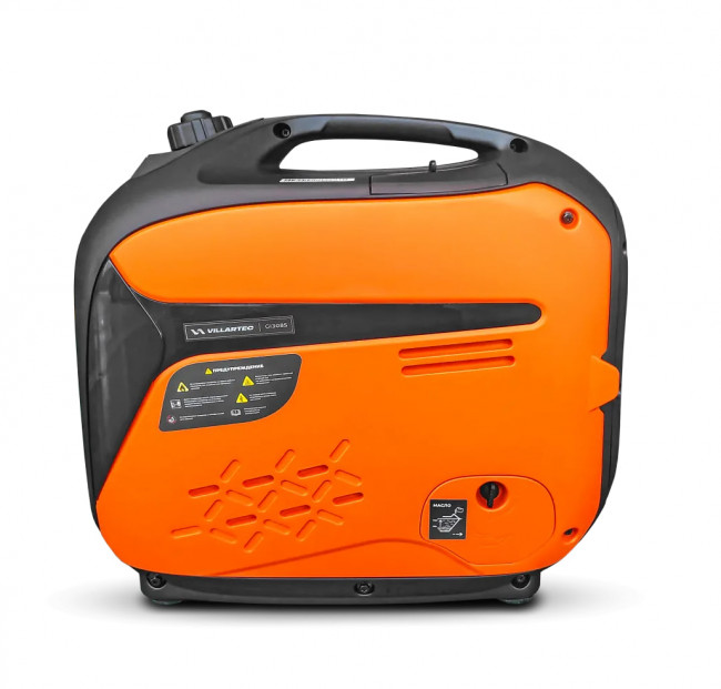 Генератор инверторный бесшумный VILLARTEC GI 308S(3/3.3 кВт, 143.6 см3, ручной стартер, 4-тактн)