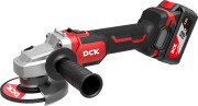 Машина шлифовальная аккумуляторная угловая DCK KDSM03-125(18В, 125мм, 2акб*5А/ч,8500 об/мин, кейс.)