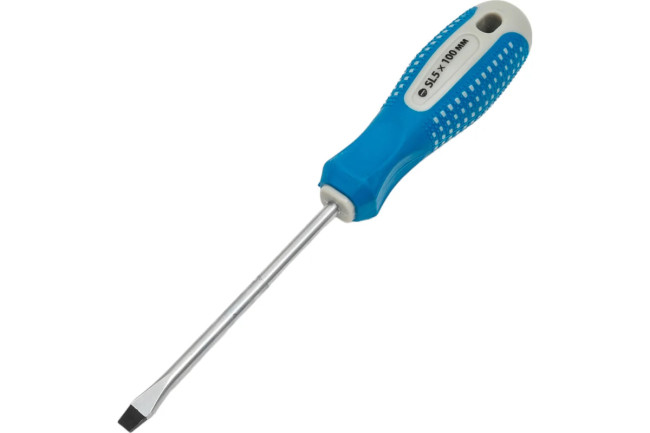 Отвертка "Multipoint" SL 6 х 100 мм РемоКолор Professional(12шт)