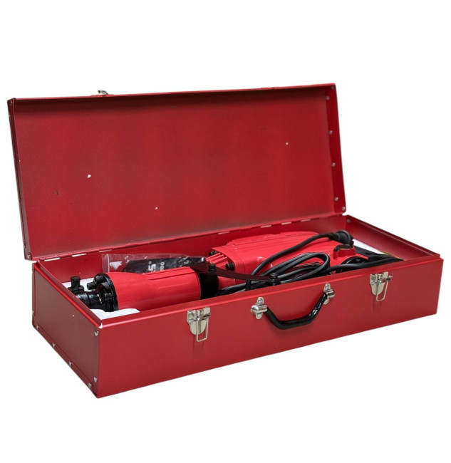 Молоток отбойный MH2200 SMART RED(2200Вт, 30мм, 65 Дж, 2400 уд/мин, кейс,пика,лопатка) Молоток отбойный MH2200 SMART RED(2200Вт, 30мм, 65 Дж, 2400 уд/мин, кейс,пика,лопатка)