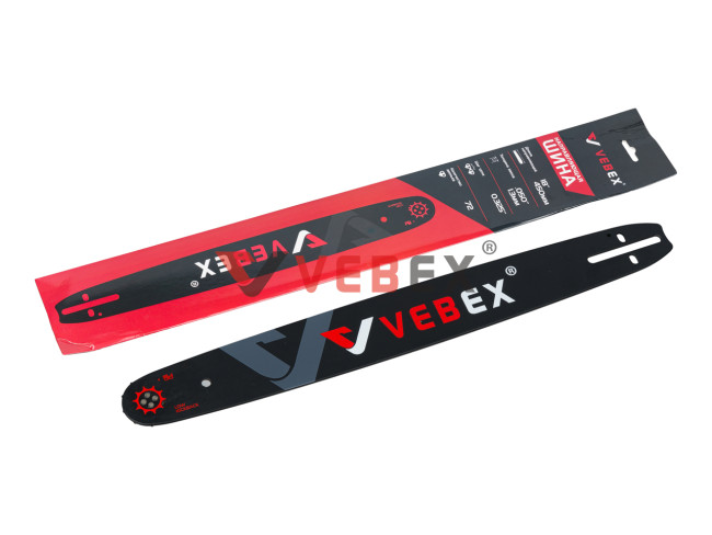 Шина пильная VEBEX 0.325" х 1.3мм х 18" х 72 зв. Шина пильная VEBEX 0.325" х 1.3мм х 18" х 72 зв.