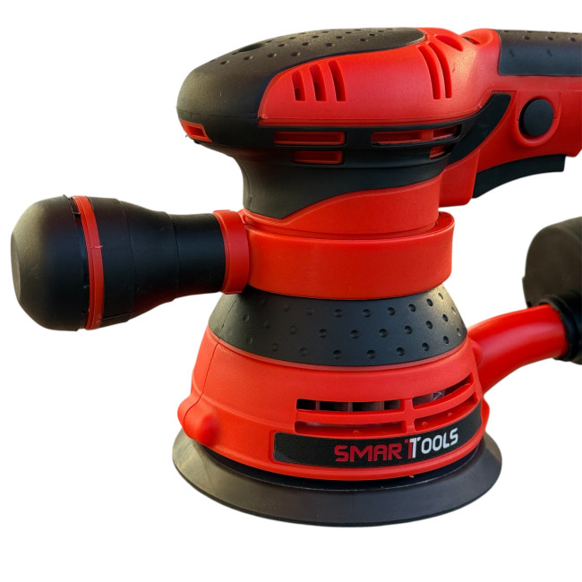 Эксцентриковая шлифмашина AS6125-SQ SMART RED(400 Вт, 125 мм, 11000 об/мин, 14000-26000 кол/мин)