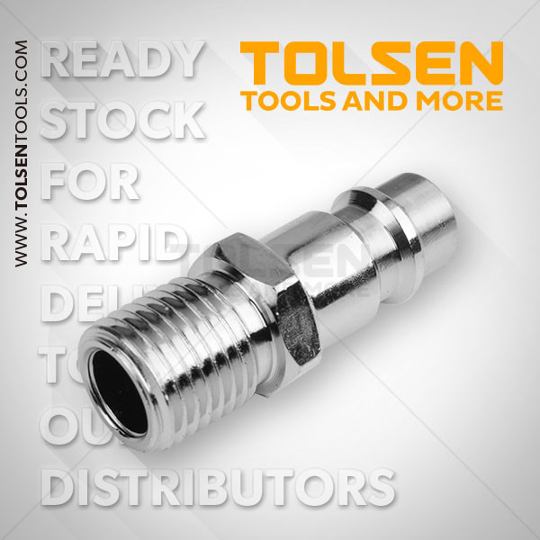 Быстросоединительная муфта из стали с НР G1/4" TOLSEN