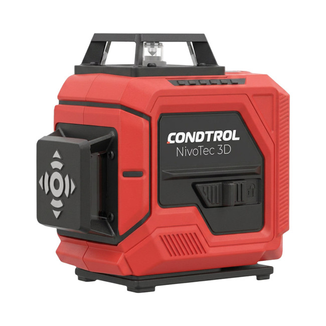 Лазерный нивелир CONDTROL NivoTec 3D(30м/60м, IP54, 1/4", 5/8", Зелёный, Класс II, 515 нм < 1 мВт)