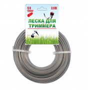 Леска для триммера, "Круглая" с сердечником 2,7мм*15м  (352шт)