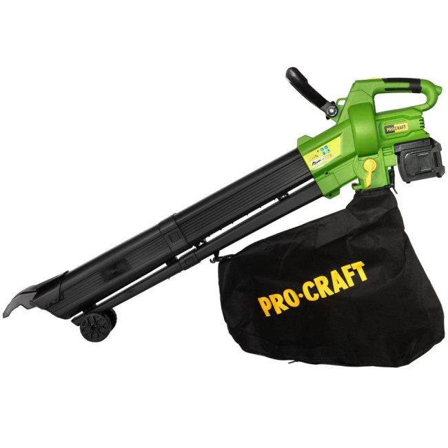 Пылесос-воздуходувка аккум. VB22 Procraft UNIVERSAL(40В,13000 об/мин,220 км/час,420 м3/час,без акб)