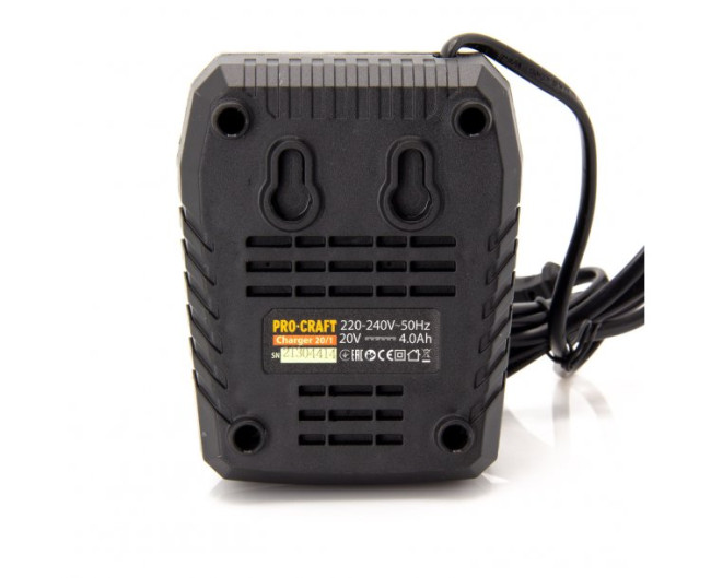 Зарядное устройство 20/1 Procraft UNIVERSAL (20В, 4 А*ч)