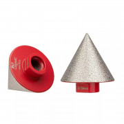 Фреза алмазная конусная DLT CERAMIC CONE PRO, 0-50мм, М14