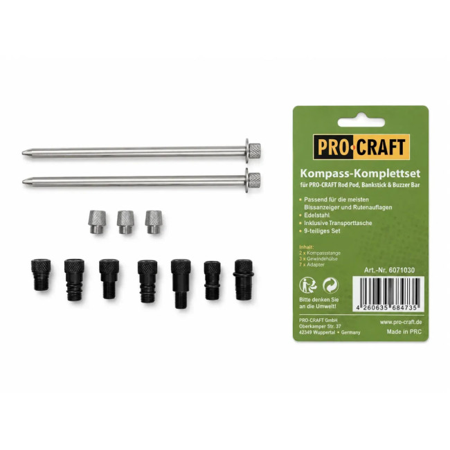 Комплект рабочей оснастки для заклепочника PRG20 Procraft Universal