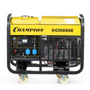 Генератор дизельный CHAMPION DG10000E(11 кВт, 12,5/17 кВт/л.с., 954 см3, 4-тактный, 350 л/ч)