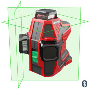 Лазерный нивелир CONDTROL Omniliner G3D(Bluetooth, 3.7В Li-Ion, 40м/80м, 1/4", 5/8", Зелёный)