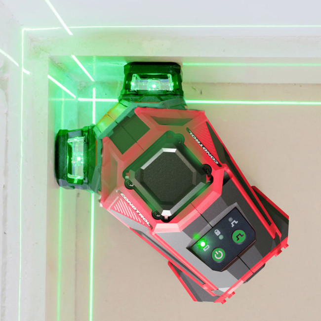 Лазерный нивелир CONDTROL Omniliner G3D(Bluetooth, 3.7В Li-Ion, 40м/80м, 1/4", 5/8", Зелёный)