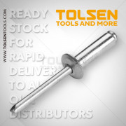 Заклепки TOLSEN 2,4*8мм (50шт) 50уп