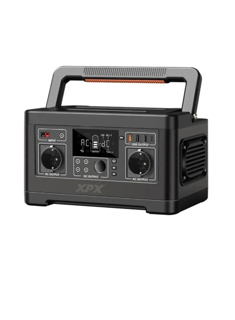 Портативная электростанция XPX A5 500W(520 Вт·ч, 140 400 мА·ч, 3,7 В, 1000 циклов)