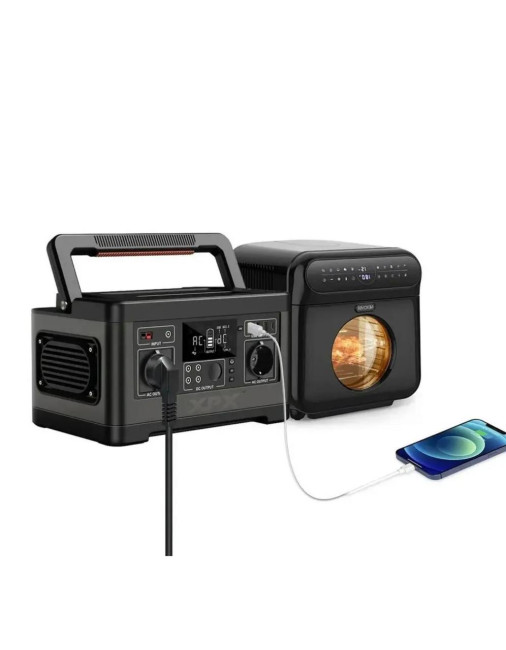Портативная электростанция XPX A5 500W(520 Вт·ч, 140 400 мА·ч, 3,7 В, 1000 циклов)