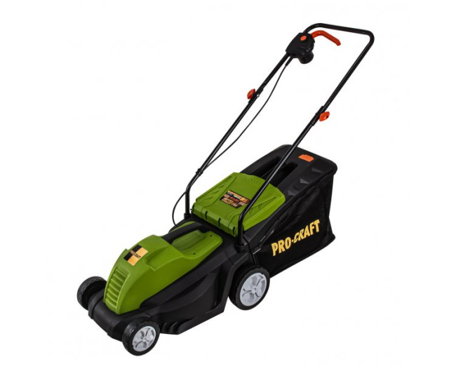 Газонокосилка электрическая  NM-1800 Procraft (1800Вт, сборник 50л, рег-ка высоты)
