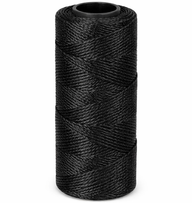 Нить крученая ПЭ 220х2х3 320м Черная (20шт)