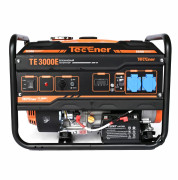 Генератор бензиновый  TecEner TE 3000E(3,2-3,5 ,,2*16А,15л бак)