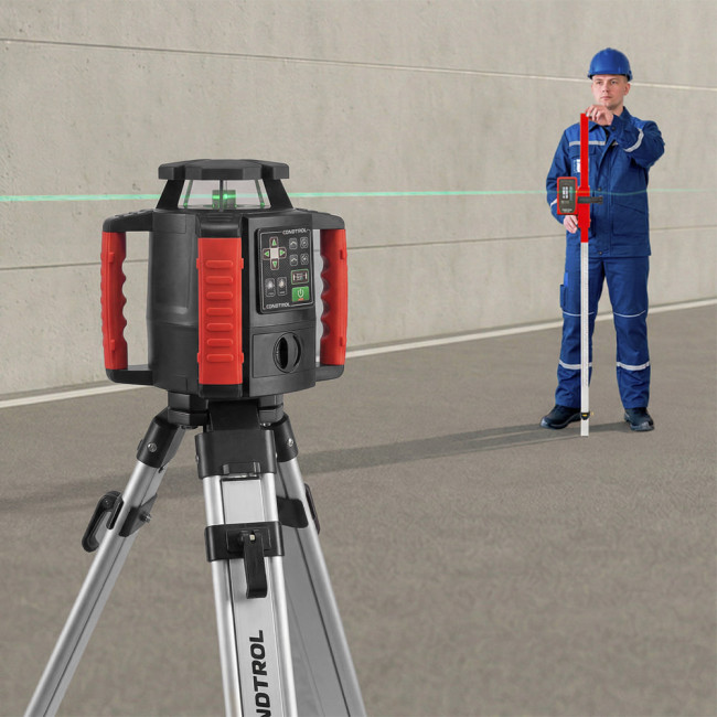 Ротационный лазерный нивелир CONDTROL ROTO HVG 800(16,8В Li-Ion, 800м (в диаметре),  5/8", зеленый)