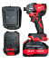 Аккумул. Винтоверт TW11180-2 SMART RED (21В,230Нм,800-3500 об/мин, 2АКБ*2Ач,кейс)