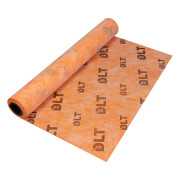 Полотно гидроизоляционное DLT (оранжевое), 300г/см², рулон 1*15м (15м²)