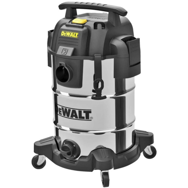 Эл. пылесос 1050ВТ 30Л DeWalt DXV30SAPTA(щеточный,30 л,750 Вт,136 м³/ч,15000 Па,L-фильтр)