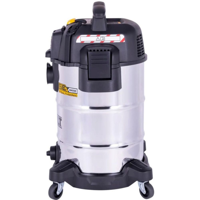 Эл. пылесос 1050ВТ 30Л DeWalt DXV30SAPTA(щеточный,30 л,750 Вт,136 м³/ч,15000 Па,L-фильтр)