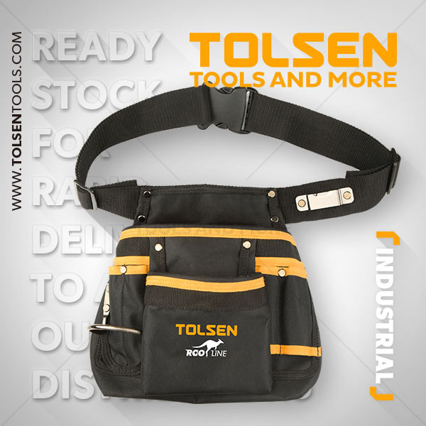 Сумка монтажная 11 карманов TOLSEN (20шт)