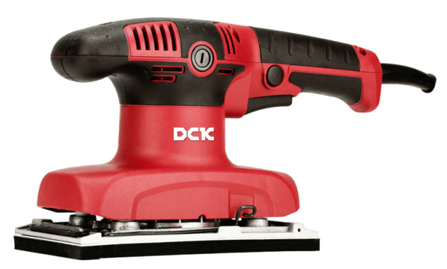 Машина шлифовальная плоская DCK KSB02-185(220Вт, 93*185мм, 12000 об/мин, прорезин. рукоятка,мешок)