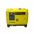 Генератор диз. СHАMPION DG6501ES+ATS (5/5,5кВт 8,9лс 16л 12V 160кг,эл.стартер,колеса,счетчик,кожух)