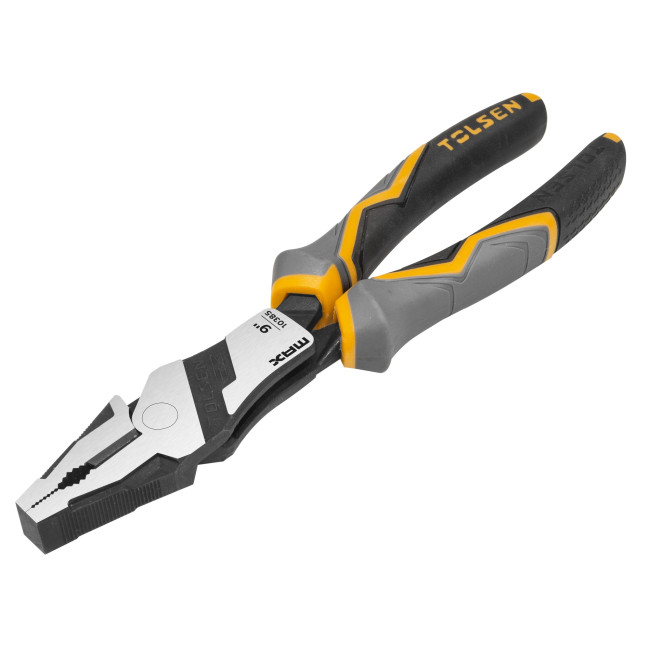 Плоскогубцы комбинированные MAX EZX 230 мм, 60CrV, трёхкомп. рукоятки GRIPro TOLSEN