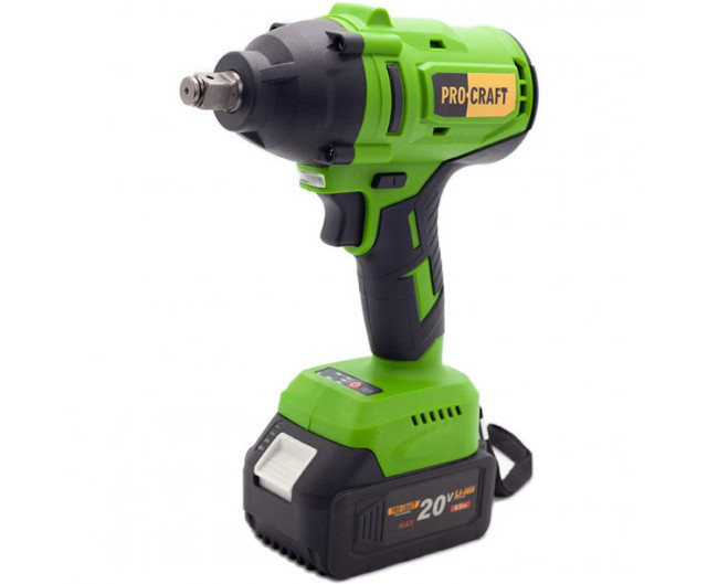 Гайковерт аккумуляторный PWA50 Procraft UNIVERSAL БЕЗ АКБ (1/2", 560Нм, 20В)