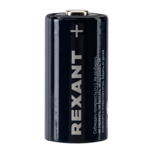 Батарейка литиевая CR123 3В блистер 1 шт. REXANT