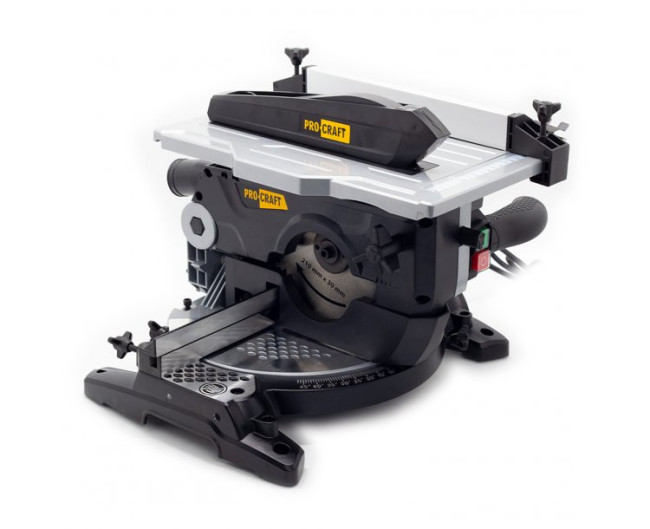 Торцовочная комби пила CMS21 Procraft Universal (1200Вт,Стол 340*225мм,Диск 210*30мм,)