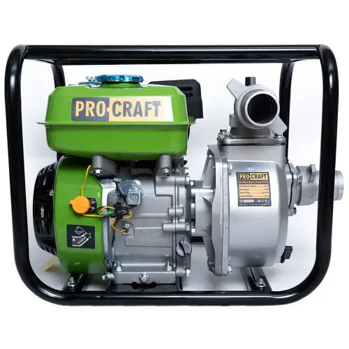 Мотопомпа бензиновая WP30 Procraft(4х - тактный OHV, 163 см³, 30 м³/ч)