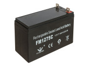 Аккумулятор для генераторов, мотоблоков, снегоуборщиков 12V 7A, VEBEX