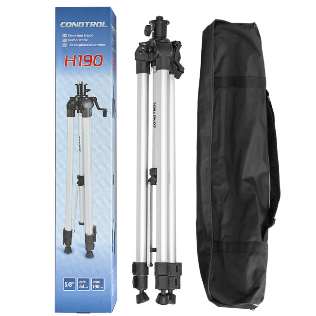 Штатив CONDTROL H190 с элевационной головкой 5/8"(64-190 см)