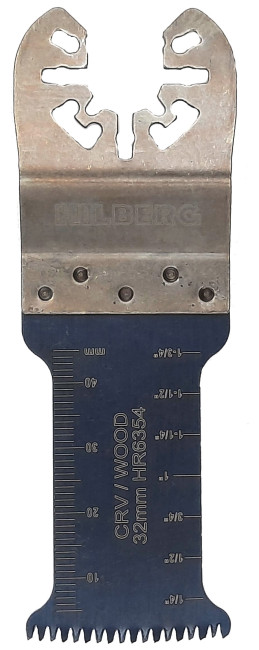 Полотно пильное погружное по древесине Cr-V 32*50*14TPI  HILBERG