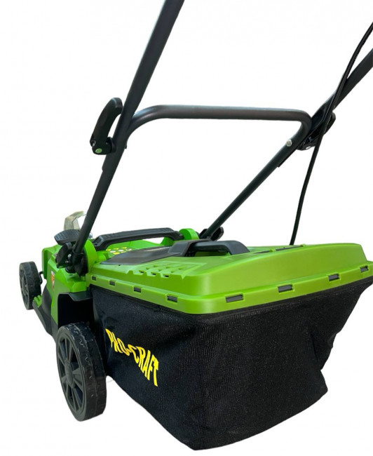 Газонокосилка аккумуляторная PLM20 Procraft Universal (40В/2*20В, 3300 об/мин, 35 л, без АКБ)