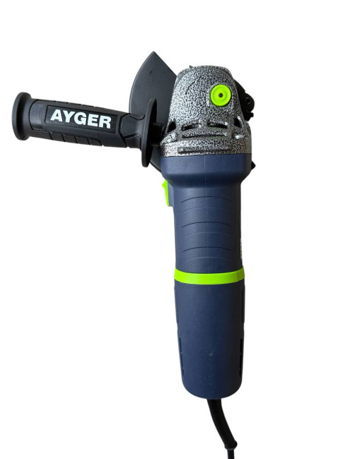 Машина углошлифовальная AG900/125E AYGER(900 Вт, 2500-11000 об/мин, 125 мм, рег-ка оборотов)