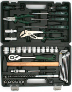 Набор инструментов 1/2"+1/4"  58 предметов НР58  HELFER