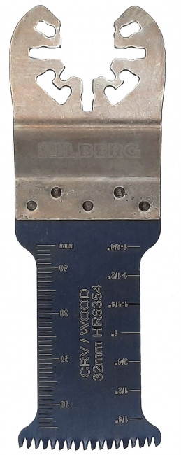 Полотно пильное погружное по древесине Cr-V 32*50*18TPI  HILBERG