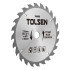 Диск пильный по дереву, 185 x 30 мм x 40T + 16/20/25.4 мм, напайки TCT TOLSEN