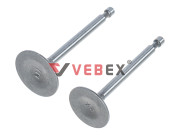 Клапан впускной и выпускной для 188F, GX340, GX390 (комплект), VEBEX Клапан впускной и выпускной для 188F, GX340, GX390 (комплект), VEBEX