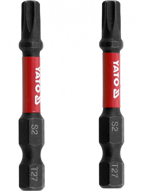 Набор бит Impact torsion T27 50мм 2 шт. YATO