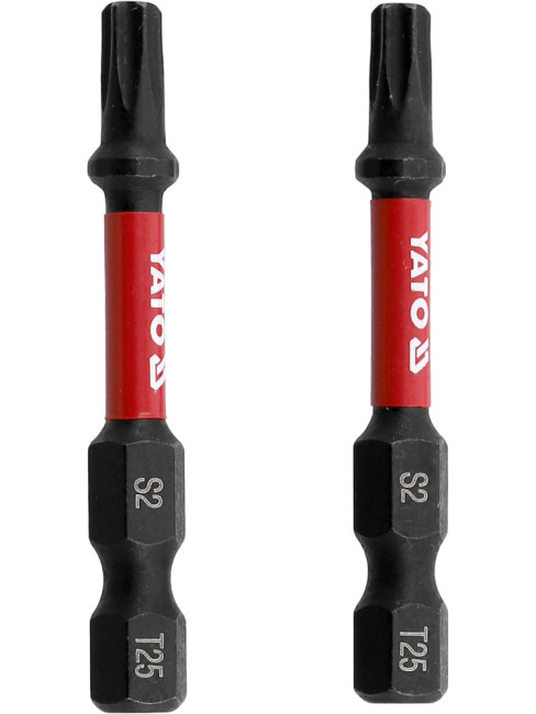 Набор бит Impact torsion T30 50мм 2 шт. YATO