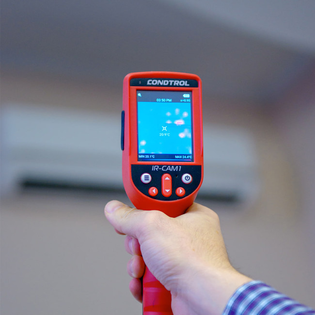 Тепловизор CONDTROL IR-CAM 1(Сенсорный ЖКдисплей 2,8", 0,2 Мп,  -50 °С …+1000 °С)