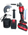 Аккумуляторная УШМ WS11125-4 SMART RED (21В, 4500-9000 об/мин, М10, 125мм, 2АКБ*4Ач, кейс)