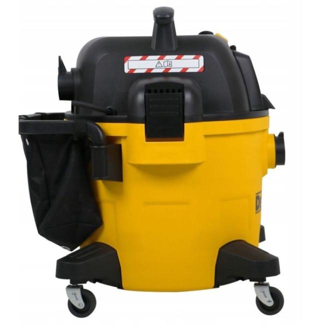 Эл. пылесос 1200ВТ 34Л DeWalt DXV34PTA(щеточный,34 л,1200 Вт,153 м³/ч,17000 Па,влажная уборка)